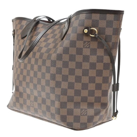 LOUIS VUITTON Neverfull MM Shoulder Bag Damier Ebene BN U.S.A. N51105 40KB322 - Picture 2 of 16